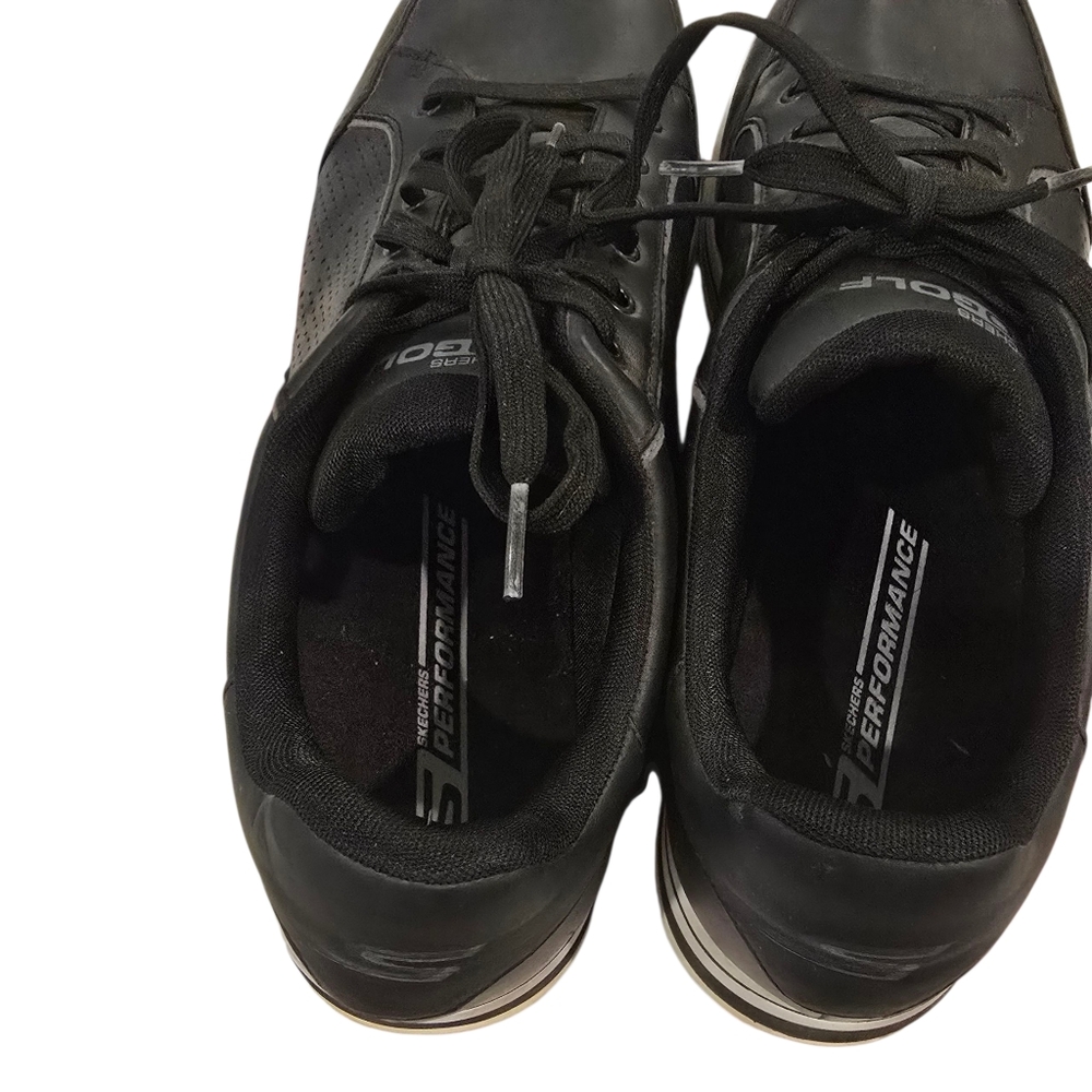 💜 SKETCHERS GO GOLF performance Black Golf Shoes 54514 - Picture 4 of 7
